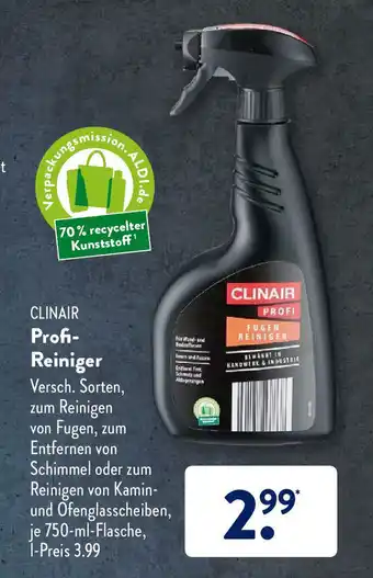 Aldi Süd Profi reiniger Angebot