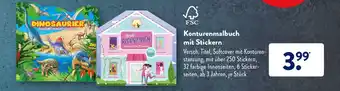 Aldi Süd Konsturenmalbuch mit Stickern Angebot