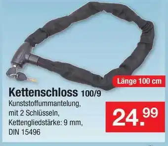 Zimmermann Kettenschloss 100/9 Angebot