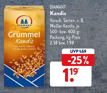 Aldi Süd Diamant Kandis Angebot