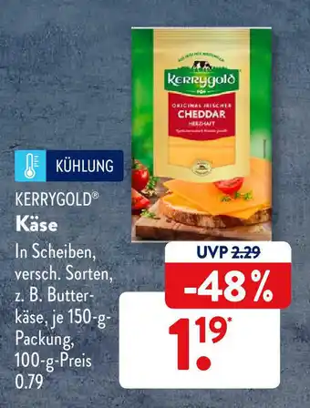 Aldi Süd Kerrygold Käse Angebot