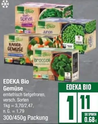 Edeka EDEKA Bio Gemüse 300/450g Packung Angebot