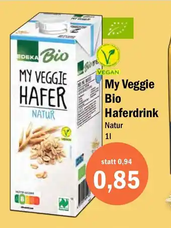 Aktiv Irma My Veggie Bio Haferdrink Natur 11 Angebot