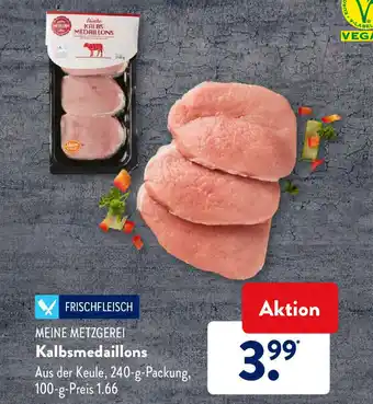 Aldi Süd Kalbsmedaillons 100g Angebot
