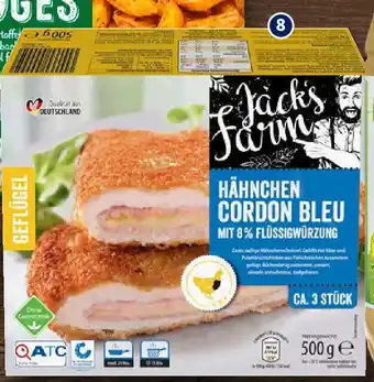 Aldi Süd Hahnchen-Cordon bleu 500g Angebot