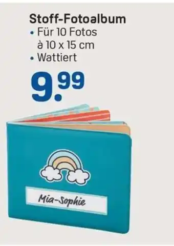 Rossmann Stoff-Fotoalbum Angebot