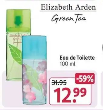 Rossmann Elizabeth Arden Green Tea Eau de Toilette 100 ml Angebot