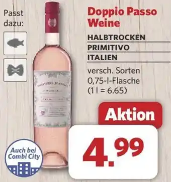 Combi Doppio Passo Weine 0,75 L Flasche Angebot