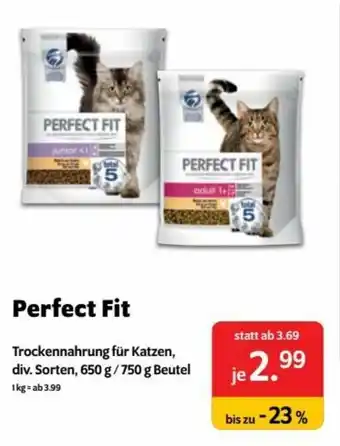 Das Futterhaus Perfect Fit 650-750g Beutel Angebot