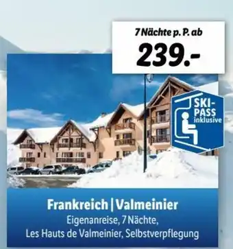 Lidl Frankreich | Valmeinier Angebot