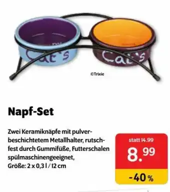 Das Futterhaus Napf Set Angebot