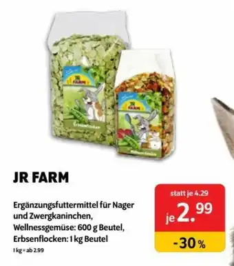 Das Futterhaus JR Farm 1kg Beutel Angebot