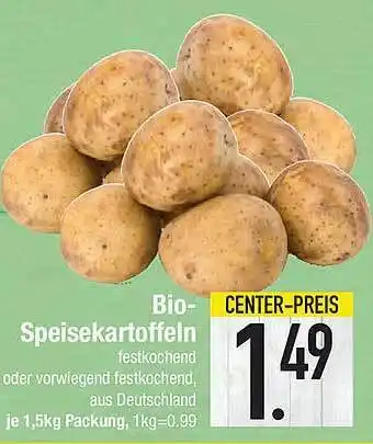 E-Center Bio Speisekartoffeln Angebot