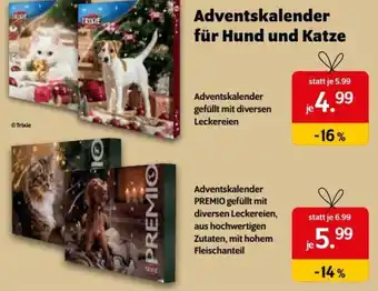 Das Futterhaus Adventskalender für Hund oder Katze Angebot