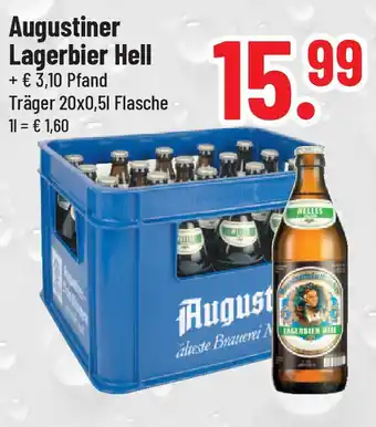 trinkgut Augustiner Lagerbier Hell 20*500ml Angebot