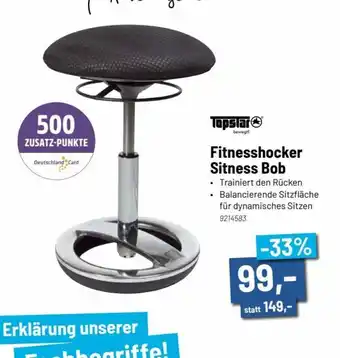 Staples Fitnesshocker Sitness Bob Angebot