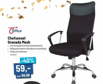 Staples Chefsessel Granada MEsh Angebot