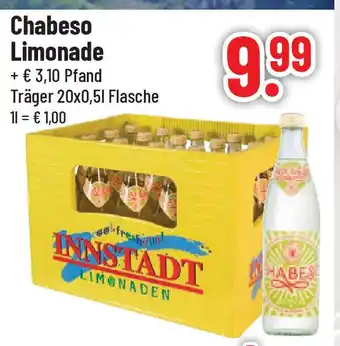 trinkgut Chabeso Limonade 20*500ml Angebot