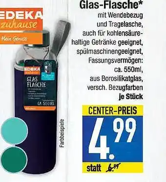 E-Center Glas Flasche Angebot