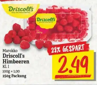 NP Discount Driscoll's Himbeeren 250g Angebot