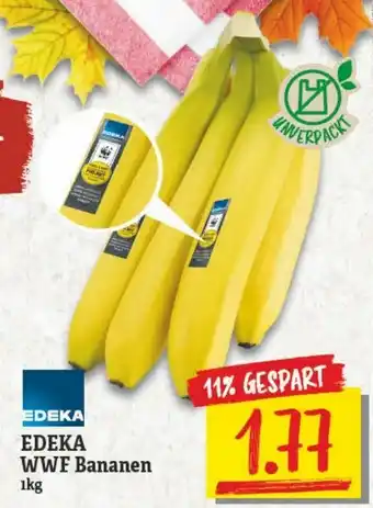 NP Discount Edeka WWF Bananen 1kg Angebot