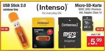 Zimmermann Intenso Usb Stick 2.0 Oder Micro-sd-karte Angebot