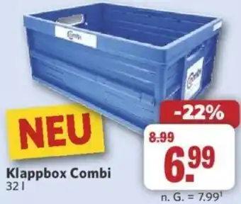 Combi Klappbox Combi 32 L Angebot