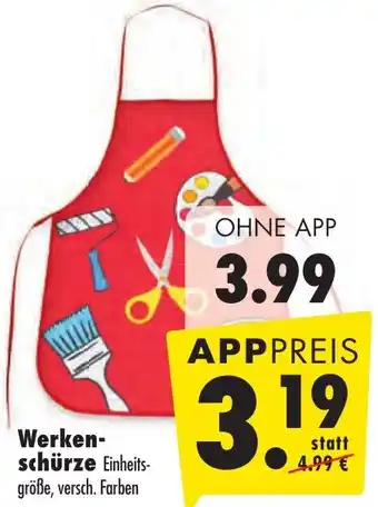 Mäc Geiz Werkenschürze Angebot