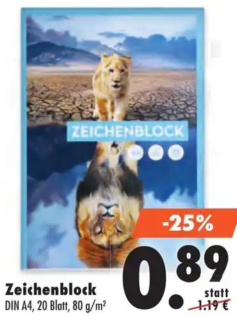 Mäc Geiz Zeichenblock Angebot