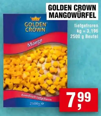 Handelshof GOLDEN CROWN MANGOWÜRFEL 2500 g Beutel Angebot