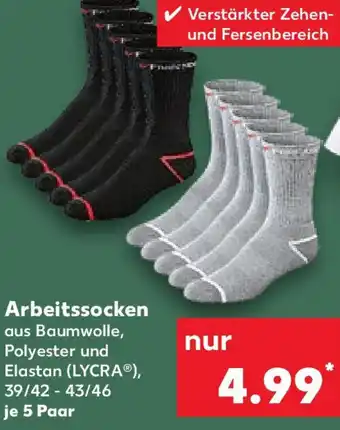Kaufland Arbeitssocken Angebot