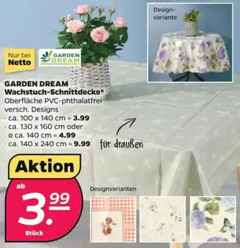 NETTO GARDEN DREAM Wachstuch-Schnittdecke Angebot