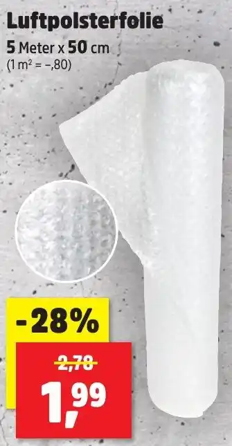 Thomas Philipps Luftpolsterfolie Angebot
