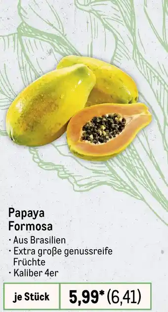 METRO Papaya Formosa Angebot