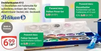 Globus Pelikan Deckfarbkasten K12 Angebot