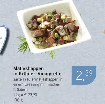 Dornseifer Matjeshappen in Kräuter-Vinaigrette Angebot