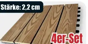 B1 Discount Baumarkt WPC-Klickfliesen Angebot