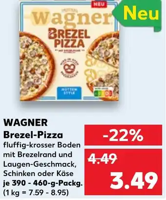 Kaufland WAGNER Brezel-Pizza 390-460-g-Packg. Angebot
