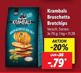 Lidl Krambals Bruschetta Brotchips 70 g Angebot