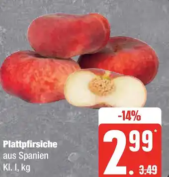Edeka Plattpfirsiche Angebot