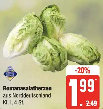 Edeka Romanasalatherzen Angebot