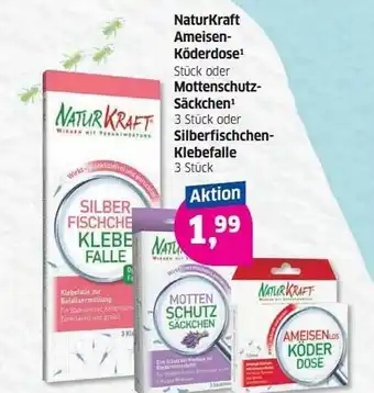Budni Naturkraft Ameisen-köderdose Oder Mottenschutz-säckchen Oder Silberfischchen-klebefalle Angebot