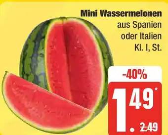 Edeka Mini Wassermelonen Angebot