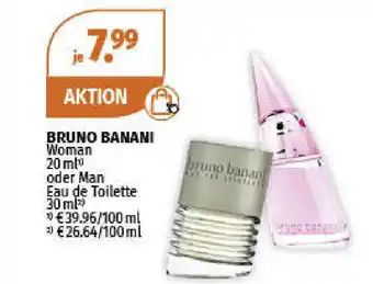 Müller Bruno Banani Woman 20ml oder Man 30ml Angebot