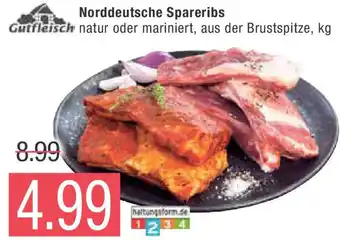 Marktkauf Gutfleisch Norddeutsche Spareribs Angebot