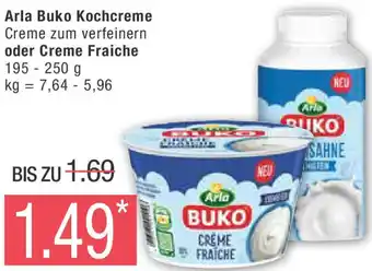 Marktkauf Arla Buko Kochcreme oder Creme Fraiche 195-250 g Angebot
