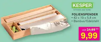 KODi KESPER FOLIENSPENDER Angebot