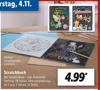 Lidl Scratchbuch Angebot