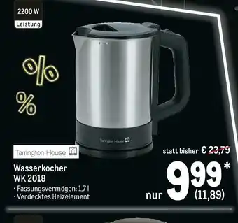 METRO Wasserkocher wk 2018 Angebot