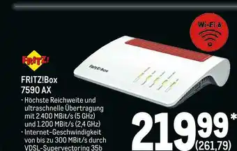 METRO Fritz! box router 7590 ax Angebot